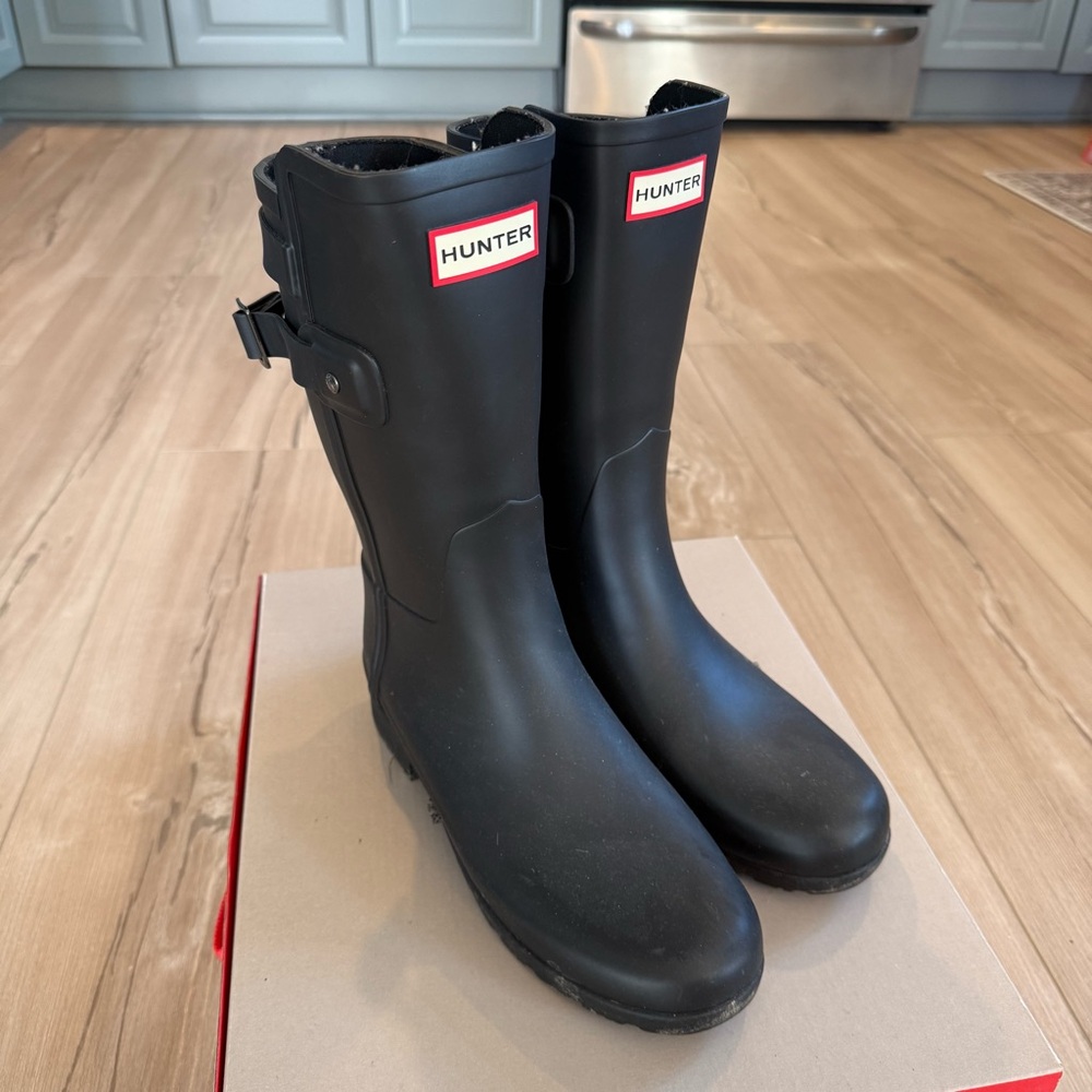 Hunter Refined Slim Fit Short Rain Boots